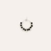 Colliers YAY Paris | Pendentif Dentelle Fleurie - Agate - Argent