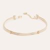 Bracelets YAY Paris | Jonc Diamante Bicolore