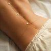 Colliers YAY Paris | Bijou Corps Swan - Etoiles Nacres Blanches