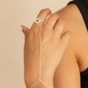 Bracelets YAY Paris | Bijou De Main Chaine - Argent