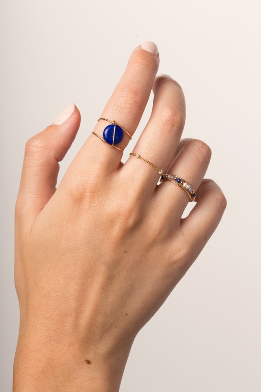 Bagues YAY Paris | Bague Organique - Lapis Lazuli