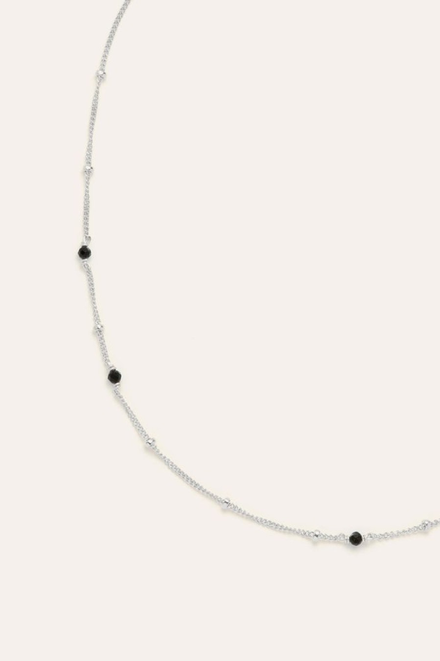 Colliers YAY Paris | Collier-Bracelet Satellite - Agate - Argent