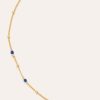 Colliers YAY Paris | Collier-Bracelet Satellite - Lapis-Lazuli